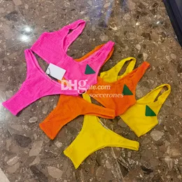 Tasarımcı Vintage Bikini Tasarımcı Üçgen Mysuits Lüks sırtsız mayo sütyenleri brifingler wetsuits iki parçalı yüzme takımları