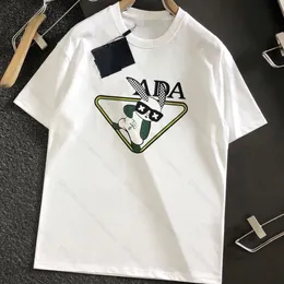 Verão moda mulheres designers camisetas luxo breve carta de negócios impressão tops algodão camisetas roupas adolescentes manga curta roupas de alta qualidade painéis