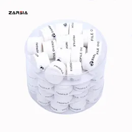 흰색 60 PCS 브랜드 Zarsia ZA-01 드라이 느낌 테니스 라켓 그립 안티 스키드 스웨트 배드민턴 그립 라켓 테니스 스포츠 땀 밴드 240124