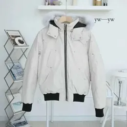 2024 Mooses Knöchel Jacke Pufferjacke Herren down Parkas Winter wasserdichtes weißes Entenmantel Umhang Mode und Frauen Paare Casual Moose Knuckle Men 3373