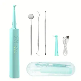 Şarj edilebilir elektrikli diş fırçası seti: Dişler için plak sökücü, evde daha parlak bir gülümseme için temizlik