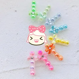 Abbigliamento per cani Peli di animali domestici HirpinTeddy Maltese Dream Candy Pearl Clip Gatti fatti a mano Accessori per toelettatura Clip Forcina 30 pz/lotto