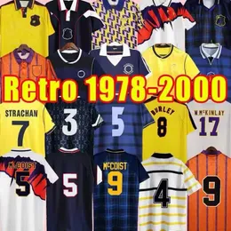 Final Scotland Retro Soccer Koszulki McCoist Gallacher Lambert Classic Vintage Proszenie piłkarskie 88 89 91 93 94 96 98 00 1978 1986 1988 1991 1996 1998 2000 2000