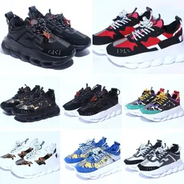 Shoes Designer Casual Top Quality Chain Reaction Wild Jewels Link Trainer Sneakers EUR 36-48