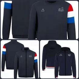Fato de corrida de F1 2023 nova jaqueta da equipe de Fórmula 1 com o mesmo tamanho de suéter com capuz pode ser personalizada.