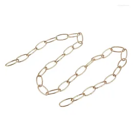 Chandeliers 5Pcs 1M Heavy Duty Chain For Vintage Chandelier Hanging Lamp French Gold