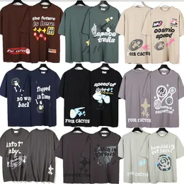 2024 Summer Men's Designer T-shirt Lâche Casual Lettre T-shirt imprimé à manches courtes Marque de mode Hip Hop Vêtements Taille européenne M-XXL