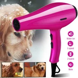 Trockner Handheld Haustierhaartrockner Hunde Katze Stummschalthuter Heizung Schnelldrinierender sanfter Haartrockner Hochleistungsstummes Bad Teddy Katze Special Special