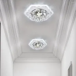 Plafoniere Cristallo Illuminazione per interni Luminosità Apparecchio incorporato Proteggi gli occhi Installazione facile per il bagno della camera da letto