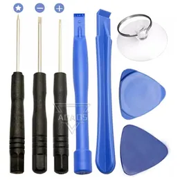 Ferramentas de reparação de telefone celular 8 em 1 kit de reparo de alavanca ferramentas de abertura pentalobe torx chave de fenda para iphone 4 4S 5 5S 6 telefone moblie