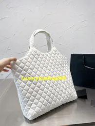 Fashion White Gabby Shopping Bag Women Shoulder Designer Bags Large Capacity Quilted Pattern Luxury Hangbags Leather Lady Cltuch Purses New Luxuries Plain Hangbag