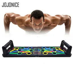 14 في 1 Push-Up Rack Board Stand Stand Training Sport Procleout Gym Equipment for ABS Build Muscle Building Exercise 240123