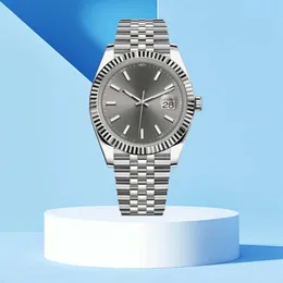 Saphirglas 31 mm Damenuhr hochwertige AAA-Uhr Modeuhr Mann Automatikwerk Herrenuhren wasserdicht Luxus Designer grau Armbanduhren mit Box