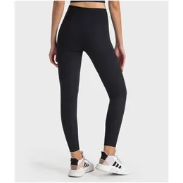 Lu Align Align High Rise Pant Calças de caminhada Calças de corrida Conjunto de corrida Calças justas Calças Suporte de cintura Yoga Lu Lemon LL 2024 Mulher Leggings