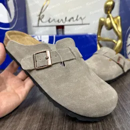 Zoccoli firmati Sandali Pantofole zoccoli Pantofole in sughero alla moda estive Scivolo in pelle preferito Scarpe casual da spiaggia Donna Uomo Taglia