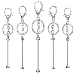 Keychains 5 Pcs Key Holder DIY Keychain Customer Service Bag Hanging Ornament Crafting Unique