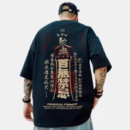 Mode-T-Shirts für Männer, 3D-Chinesischer Trend, Textdruck, Straße, Harajuku, Top, übergroßes T-Shirt, täglich lässig, kurzärmeliges Sweatshirt 240122