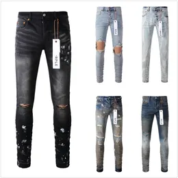 purple jeans designer jeans for mens jeans high quality fashion mens jeans cool style designer pant distressed ripped biker black blue jean slim fit motorcycle