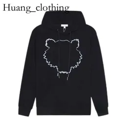 Designer Kenzo Hoodie Men Hoodie Sweatshirts Women Hoodie Kenzos Tiger Head Advanced Designer Fashion Embroidery Round Kenzo Shortwigs Ralphs Laurene tröja 48