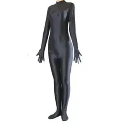 Costumi catsuit da uomo Lycar Spandex Zentai Catsuit Body con guaina per pene senza cappuccio2113211