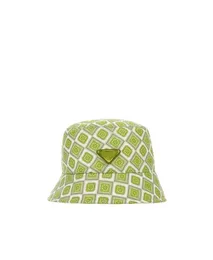 2023 Nylon Pd Letter Print Balde Chapéu Pescador Gorros de viagem ao ar livre Boné de sol para homens e mulheres