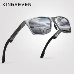 2021 Новые поляризованные солнцезащитные очки Kingseven Men Brand Male Vintage Sun очки очки Oculos Gafas de Sol Masculino243e