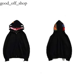 Tasarımcı Hoodies Erkekler Hoodie Set Kadınlar Tam Zip Up Shark Işınlı Apely Hoodie Çift Klasik Kamuflaj Kapşonlu Ceketler Çift Uzun Kollu Pamuk Ceket CP 90