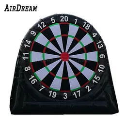 Carnaval por atacado Inflável Jogos de futebol esportivo de Dart Sports Target Darts Infláveis atiram no Dartboard