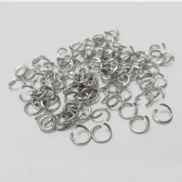 1000PCs dull silver Open Jump Ring Split Rings Jewelry Finding For Jewelry Making 5mm355o