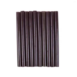 Tigelas 10pcs 100mm x 7mm Adesivo Melt Glue Sticks para Gun Brown