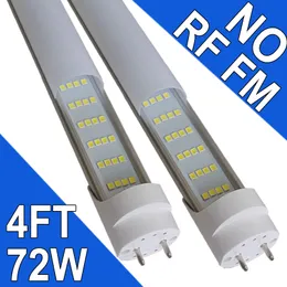 مصابيح LED 4 أقدام ، من النوع B المصابيح الكهربائية ، DRIVE NO-RF RM 72W 7200LM 6000K ، المصابيح الإضاءة الفلورية 48 بوصة ، ممر الصابورة ، T8 4ft استبدال الفلورسنت BANSASTOCK