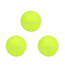 3 pièces balle de Tennis élastique de haute qualité balles de Padel en caoutchouc de Sport d'entraînement souple pour la pratique à pression réduite 240124