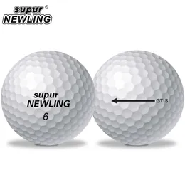 Palline da golf da 10 pezzi supur LING Palline morbide in 3 pezzi a lunga distanza per competizioni professionali 240124