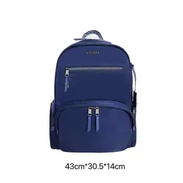 Tuumis Backpack Correct Version High Quality Designer Backpacks for Men Laptop Oxford Cloth Nylon with Leather Large-capacity Waterproof Travel