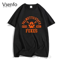 Herren-T-Shirts All for The Game Palmetto State Foxes Andrew Minyard T-Shirt Männer Frauen PSU Foxes Palmetto State University T-Shirts Casual Tops