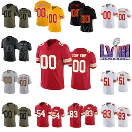 83 Noah Gray Jersey Super Bowls LVIII 2024 Piłka nożna 21 Mike Edwards 4 Rashee Rice 23 Drue Tranquill 22 Trent McDuffie 54 Leo Chenal 51 Mike Danna Woman Młodzież mężczyźni