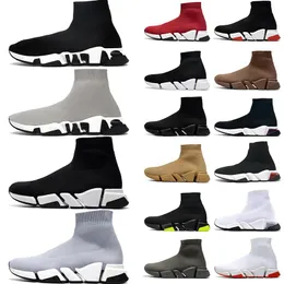 Tasarımcı SOCKS Sıradan Ayakkabı Platformu Erkekler Erkek Kadın Parlak Örgü 2.0 1.0 Trainer Runner Spor Sokak Sock Shoe Boot Usta Kabartmalı Kadın Spor Ayakkabı Hızları POTAT PARIS 36-46