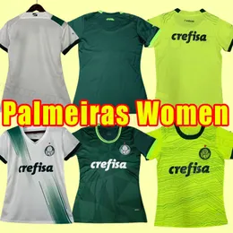 Mulheres 23 24 Palmeiras Futebol Jerseys Breno Lopes R.Veiga Deyverson Atuesta Ze Rafael G.veron Danilo R.Navarro Camisas de futebol 2023 2024 Home Away Third Girl