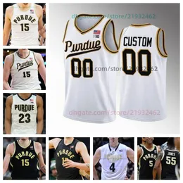 Purdue Boilermakers Jersey de basquete NCAA camisa costurada Qualquer nome Número Homens Mulheres Juventude Bordado Will Berg Carson Barrett Jace Rayl Ethan Morton Sam King