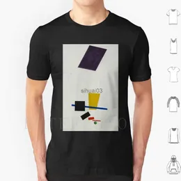 Homens camisetas Kazimir Malevich-realismo pictórico de um jogador de futebol massas coloridas na 4ª dimensão (1915) camiseta diy tamanho grande 100%