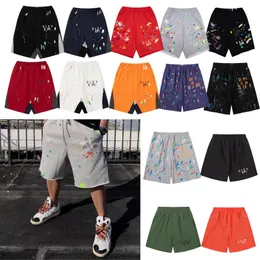 Männer Designer hochwertiger Graffiti Herren Sommer Alphabet Alltag mit Shorts 5 -Punkte -Shorts Sommer