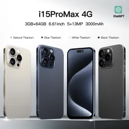 I15Promax Yeni 4G Android 3+64 Akıllı Telefon 7.3 inç kapsül ekran 4G 5G Cep Telefonu