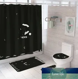 Tenda da doccia serie impermeabile all'ingrosso Tenda da bagno in poliestere Fornitura diretta in fabbrica Tenda da doccia con stampa digitale