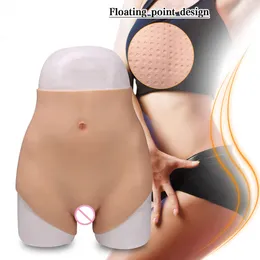 Acessórios de fantasia Acessórios de fantasia 7º Silicone sem óleo Realista Penetrável Vagina Calças Crossdresser Buceta Calcinha Artificial Falso Nádega Enhancer