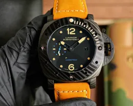 5A Penarai Watch Submersible Carbotech Luna Rossa Ceramica Автоматические наручные часы Скидка Дизайнерские часы для мужчин и женщин 24.1.21 Fendave