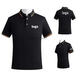 Outros Vestuário Restaurante Camisa Polo para Homens Mulheres Garçom Manga Curta Desgaste de Trabalho Personalizado Empresa Café Hotel Bar Uniforme Impressão Bordado