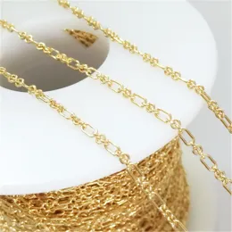 Ketting echte 14k goud gevulde lange en korte ketting 2mm ketting ketting gouden sieraden minimalistische goud gevulde ketting Diy sieraden