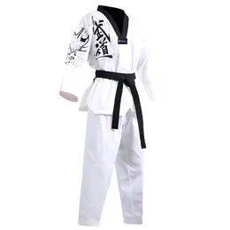 Uniforme da allenamento per bambini Dobok per studenti Taekwondo approvata WT 240122