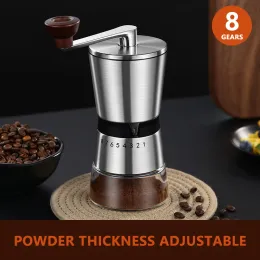 Mills Manual Coffee Grinder Mini High Quality Stainless Steel Hand Grinder Mill for Kitchen Tool Grinders Coffee Accessories