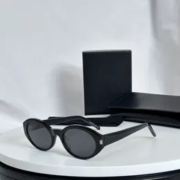 Çember Oval Güneş Gözlüğü 567 Siyah Koyu Gri Lensler Kadın Tasarımcı Güneş Gözlüğü Gölgeleri Sunnies Gafas de Sol UV400 Gözlük Kutu